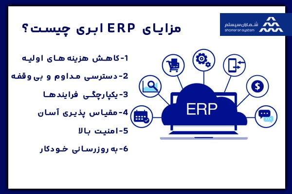 مزایای ERP ابری چیست؟