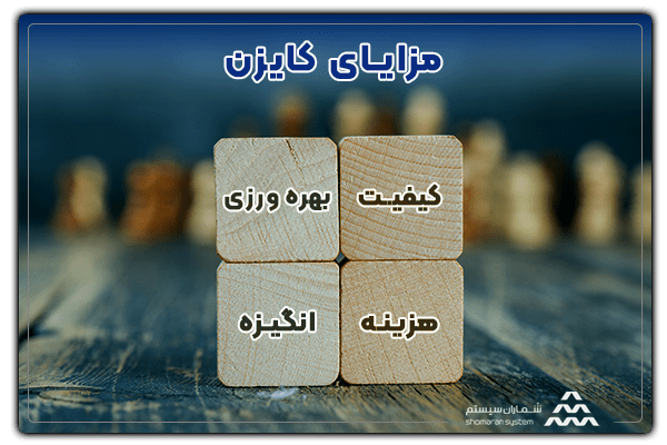 مزایای کایزن